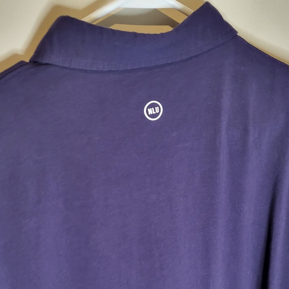 No Laying Up Pocket Performance Golf Polo Shirt Navy Size XXL NLU - Picture 7 of 8